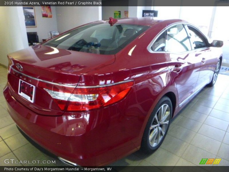 Venetian Red Pearl / Graphite Black 2016 Hyundai Azera