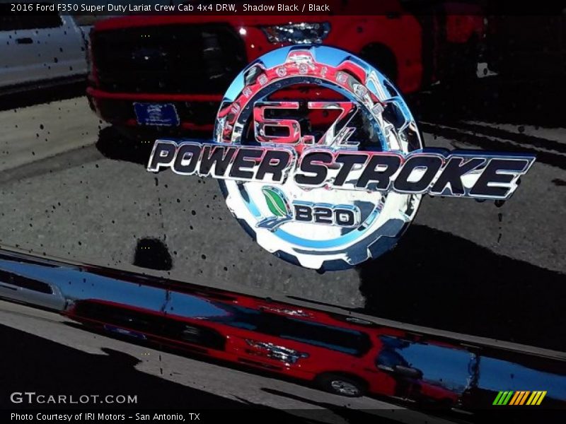 Shadow Black / Black 2016 Ford F350 Super Duty Lariat Crew Cab 4x4 DRW