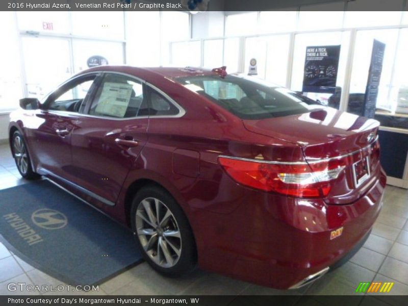 Venetian Red Pearl / Graphite Black 2016 Hyundai Azera