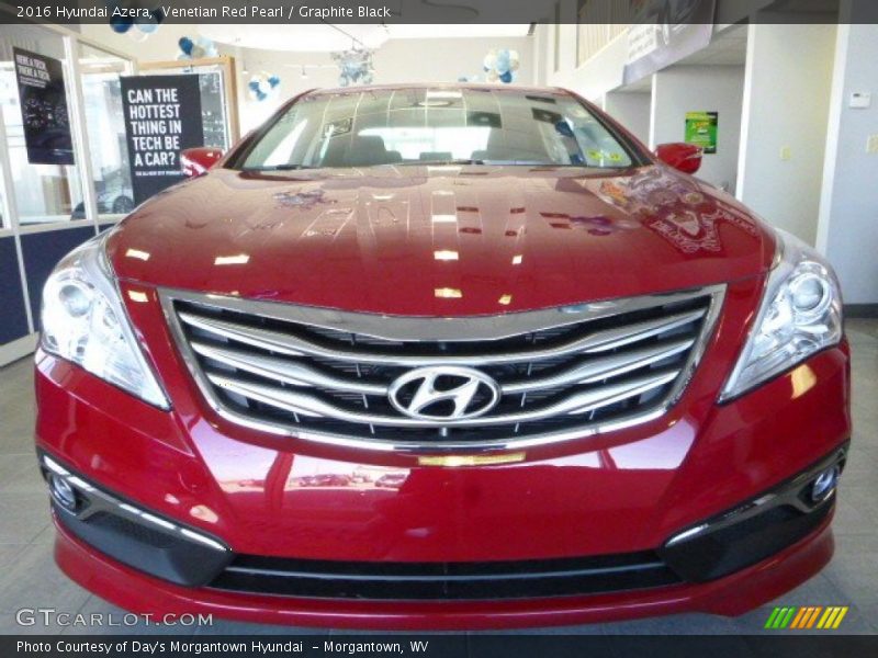 Venetian Red Pearl / Graphite Black 2016 Hyundai Azera