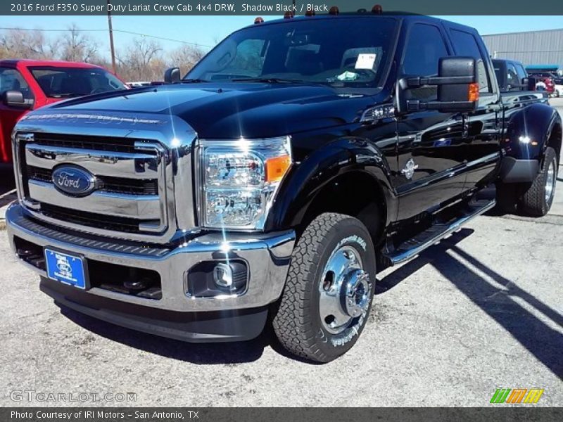 Shadow Black / Black 2016 Ford F350 Super Duty Lariat Crew Cab 4x4 DRW