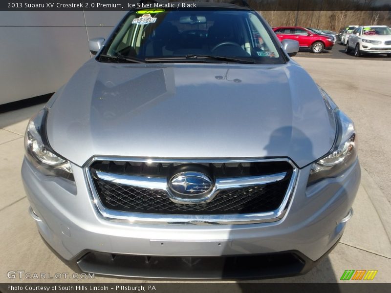 Ice Silver Metallic / Black 2013 Subaru XV Crosstrek 2.0 Premium