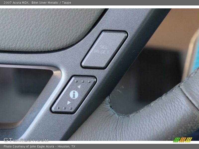 Billet Silver Metallic / Taupe 2007 Acura MDX
