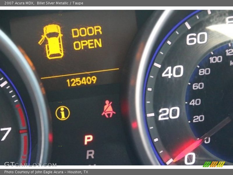 Billet Silver Metallic / Taupe 2007 Acura MDX