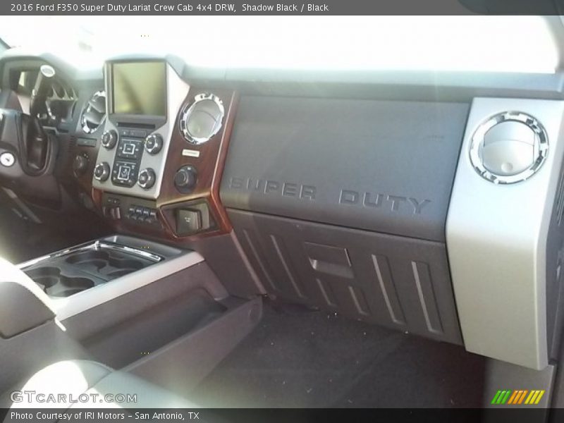 Shadow Black / Black 2016 Ford F350 Super Duty Lariat Crew Cab 4x4 DRW