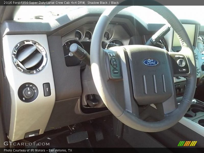 Shadow Black / Black 2016 Ford F350 Super Duty Lariat Crew Cab 4x4 DRW