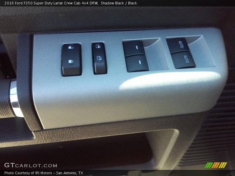 Shadow Black / Black 2016 Ford F350 Super Duty Lariat Crew Cab 4x4 DRW