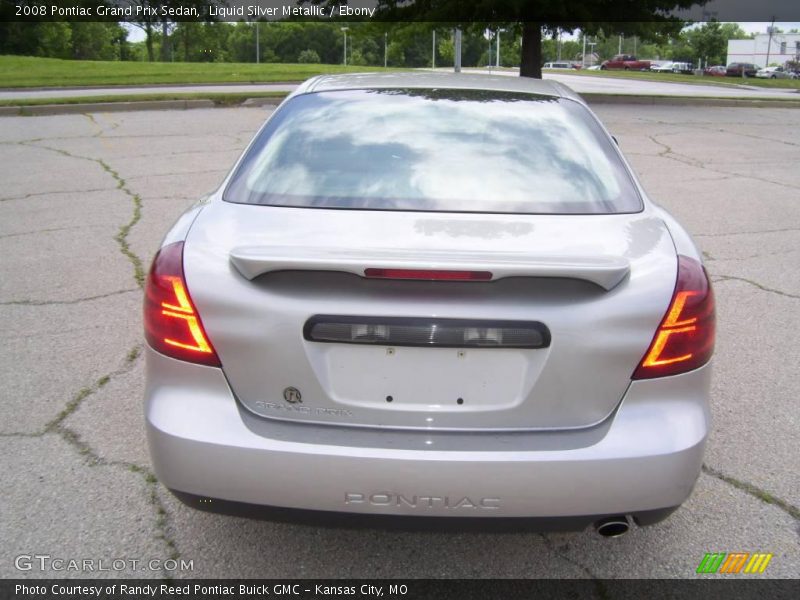 Liquid Silver Metallic / Ebony 2008 Pontiac Grand Prix Sedan