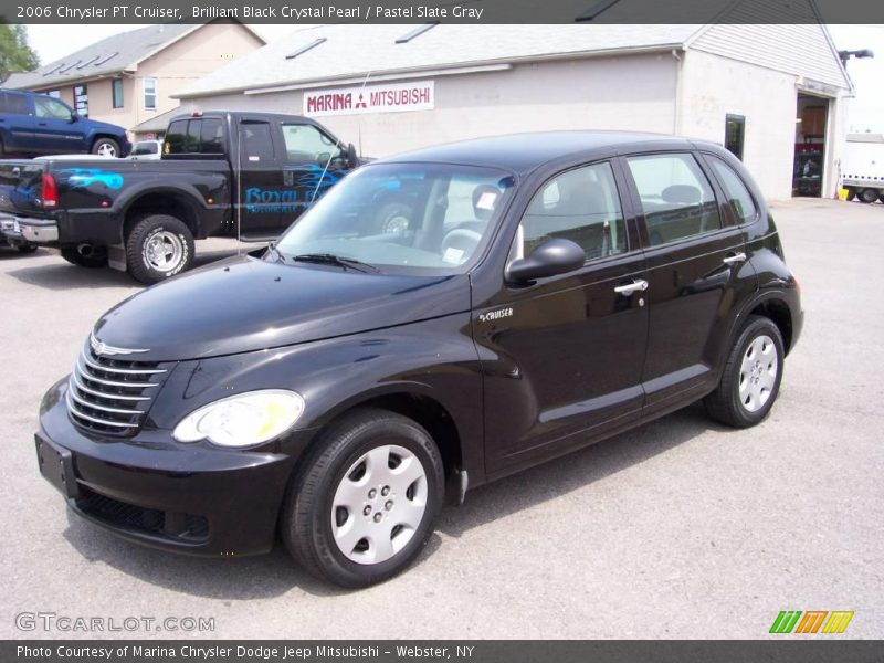 Brilliant Black Crystal Pearl / Pastel Slate Gray 2006 Chrysler PT Cruiser