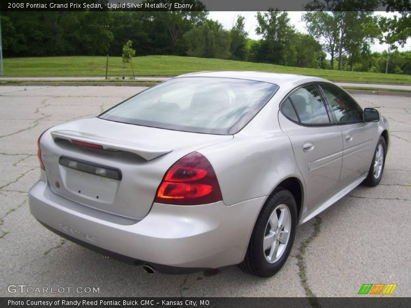 Liquid Silver Metallic / Ebony 2008 Pontiac Grand Prix Sedan