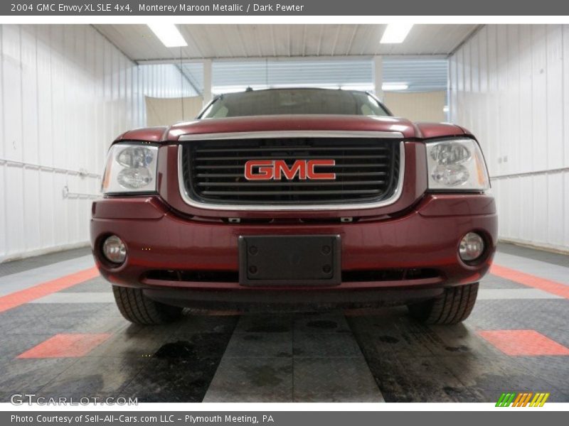Monterey Maroon Metallic / Dark Pewter 2004 GMC Envoy XL SLE 4x4