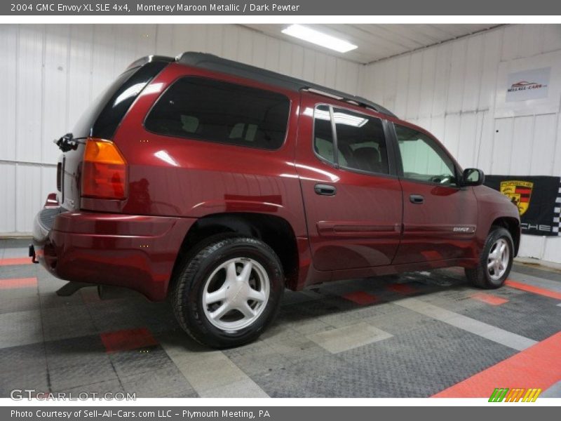 Monterey Maroon Metallic / Dark Pewter 2004 GMC Envoy XL SLE 4x4