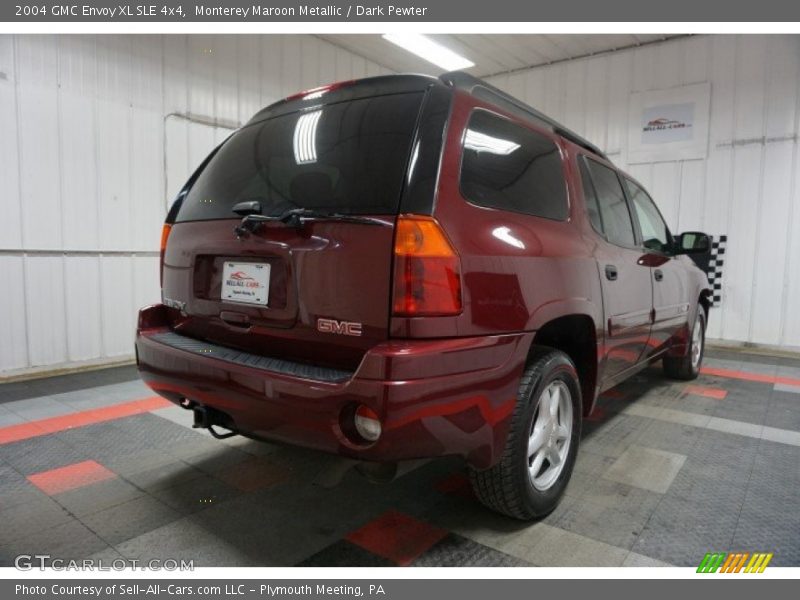Monterey Maroon Metallic / Dark Pewter 2004 GMC Envoy XL SLE 4x4