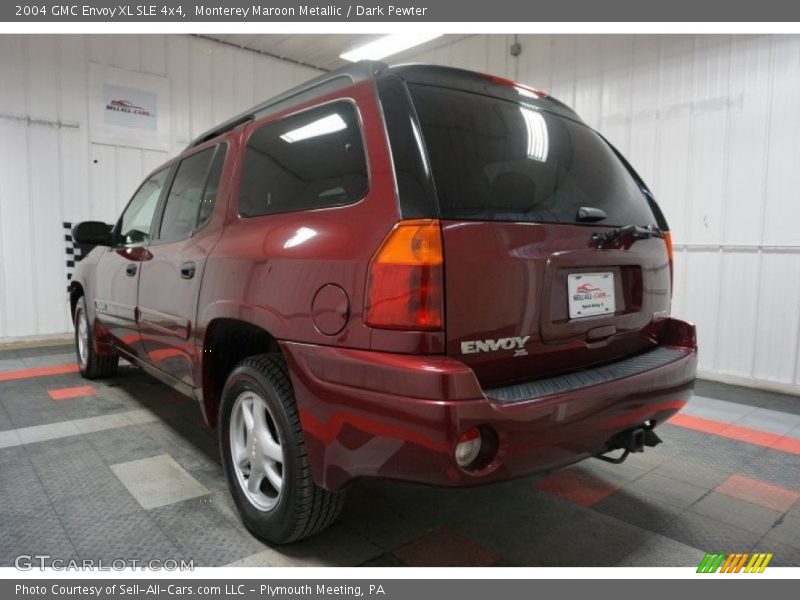Monterey Maroon Metallic / Dark Pewter 2004 GMC Envoy XL SLE 4x4