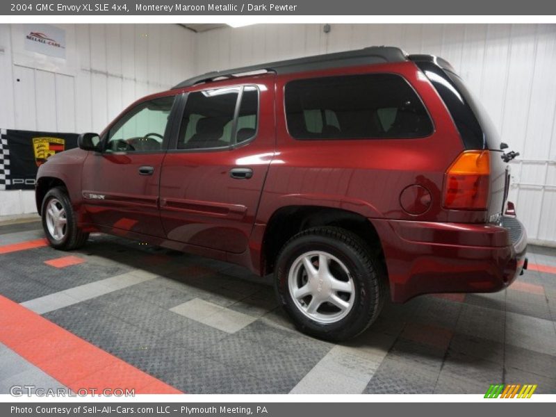 Monterey Maroon Metallic / Dark Pewter 2004 GMC Envoy XL SLE 4x4