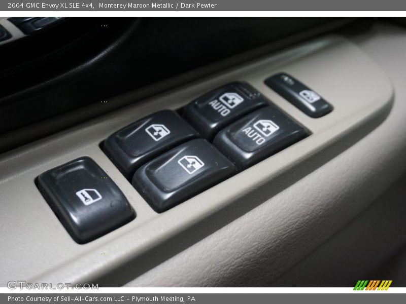 Monterey Maroon Metallic / Dark Pewter 2004 GMC Envoy XL SLE 4x4