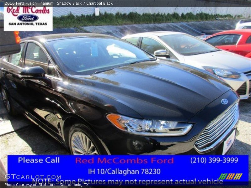 Shadow Black / Charcoal Black 2016 Ford Fusion Titanium
