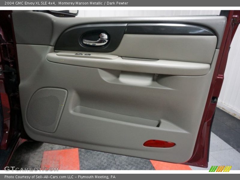 Monterey Maroon Metallic / Dark Pewter 2004 GMC Envoy XL SLE 4x4