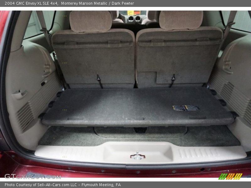 Monterey Maroon Metallic / Dark Pewter 2004 GMC Envoy XL SLE 4x4