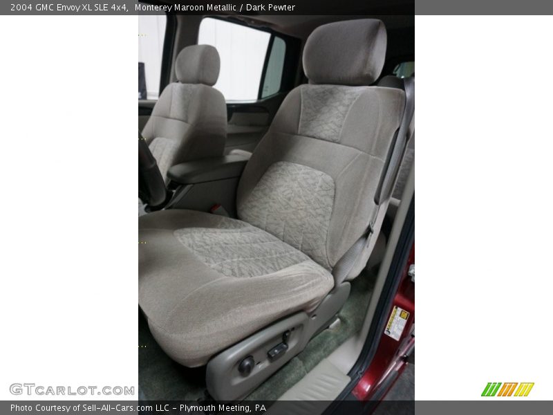 Monterey Maroon Metallic / Dark Pewter 2004 GMC Envoy XL SLE 4x4