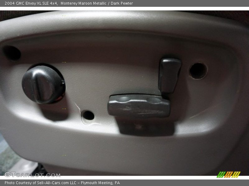 Monterey Maroon Metallic / Dark Pewter 2004 GMC Envoy XL SLE 4x4