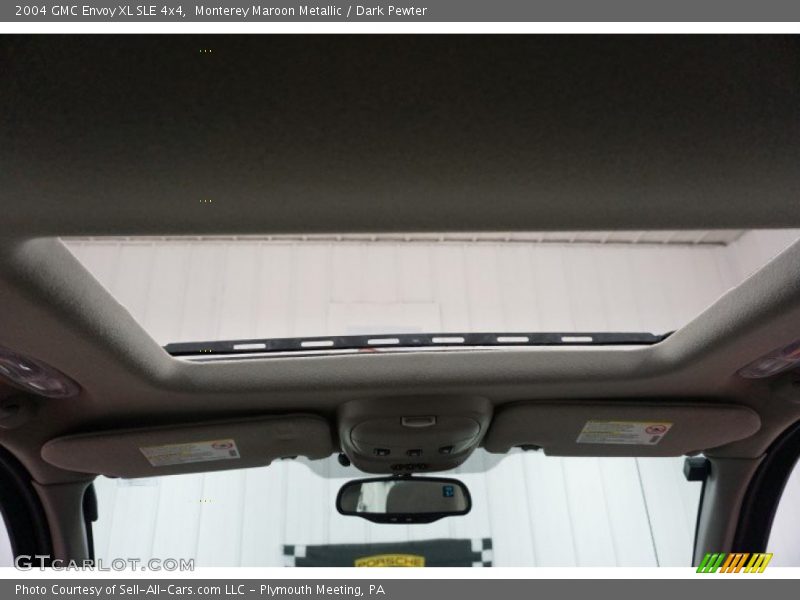 Monterey Maroon Metallic / Dark Pewter 2004 GMC Envoy XL SLE 4x4