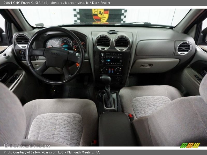 Monterey Maroon Metallic / Dark Pewter 2004 GMC Envoy XL SLE 4x4