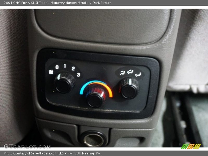 Monterey Maroon Metallic / Dark Pewter 2004 GMC Envoy XL SLE 4x4