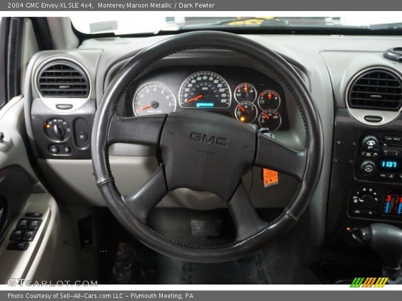 Monterey Maroon Metallic / Dark Pewter 2004 GMC Envoy XL SLE 4x4