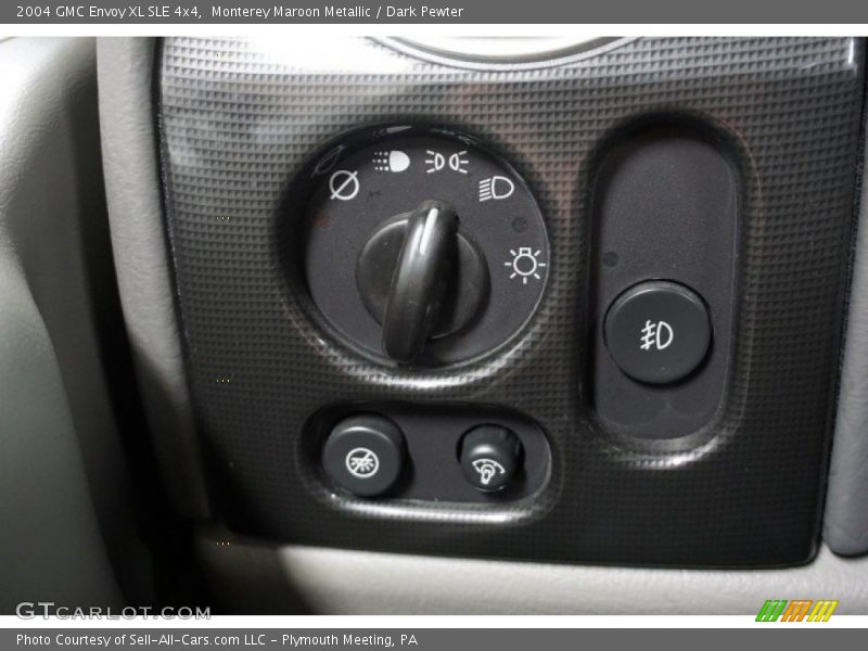 Monterey Maroon Metallic / Dark Pewter 2004 GMC Envoy XL SLE 4x4