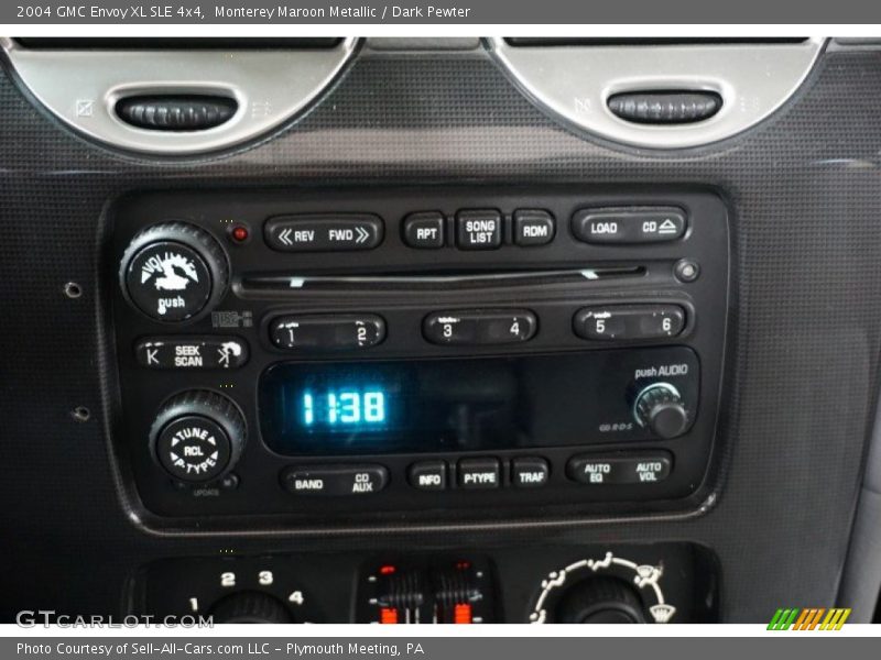 Monterey Maroon Metallic / Dark Pewter 2004 GMC Envoy XL SLE 4x4