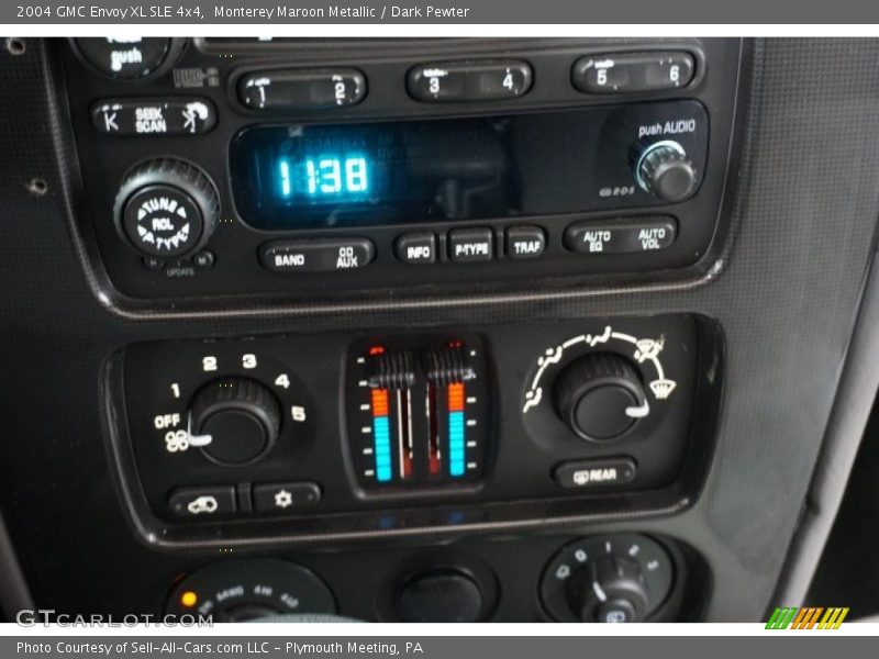 Monterey Maroon Metallic / Dark Pewter 2004 GMC Envoy XL SLE 4x4