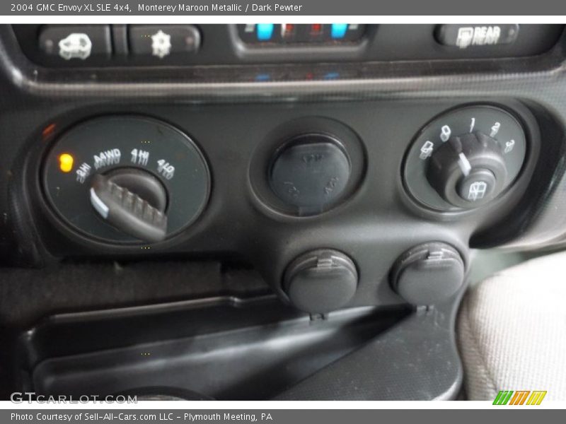Monterey Maroon Metallic / Dark Pewter 2004 GMC Envoy XL SLE 4x4