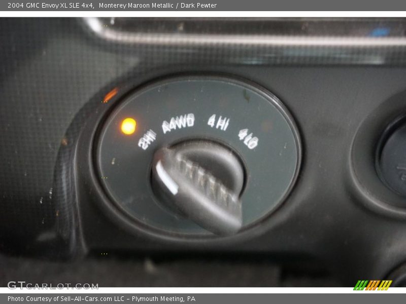 Monterey Maroon Metallic / Dark Pewter 2004 GMC Envoy XL SLE 4x4
