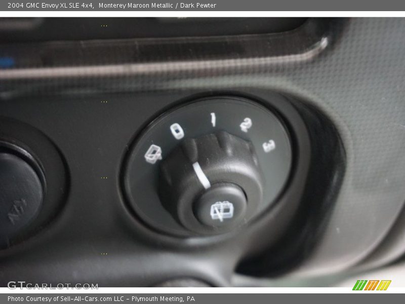 Monterey Maroon Metallic / Dark Pewter 2004 GMC Envoy XL SLE 4x4