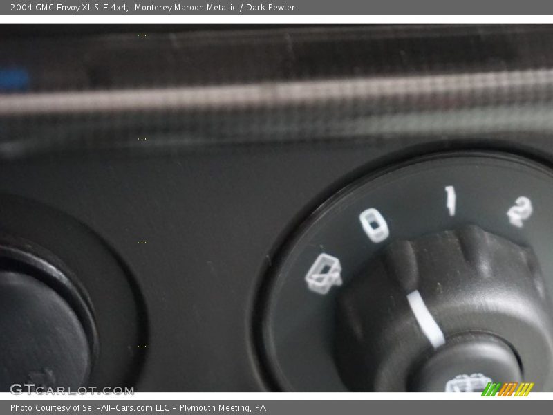 Monterey Maroon Metallic / Dark Pewter 2004 GMC Envoy XL SLE 4x4