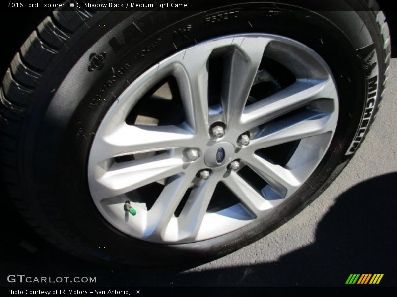 Shadow Black / Medium Light Camel 2016 Ford Explorer FWD