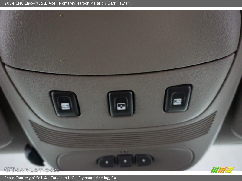 Monterey Maroon Metallic / Dark Pewter 2004 GMC Envoy XL SLE 4x4