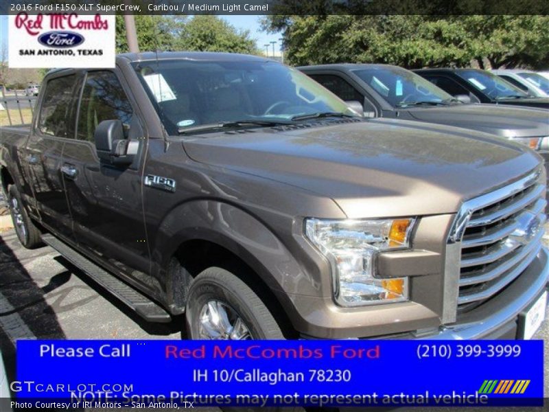 Caribou / Medium Light Camel 2016 Ford F150 XLT SuperCrew