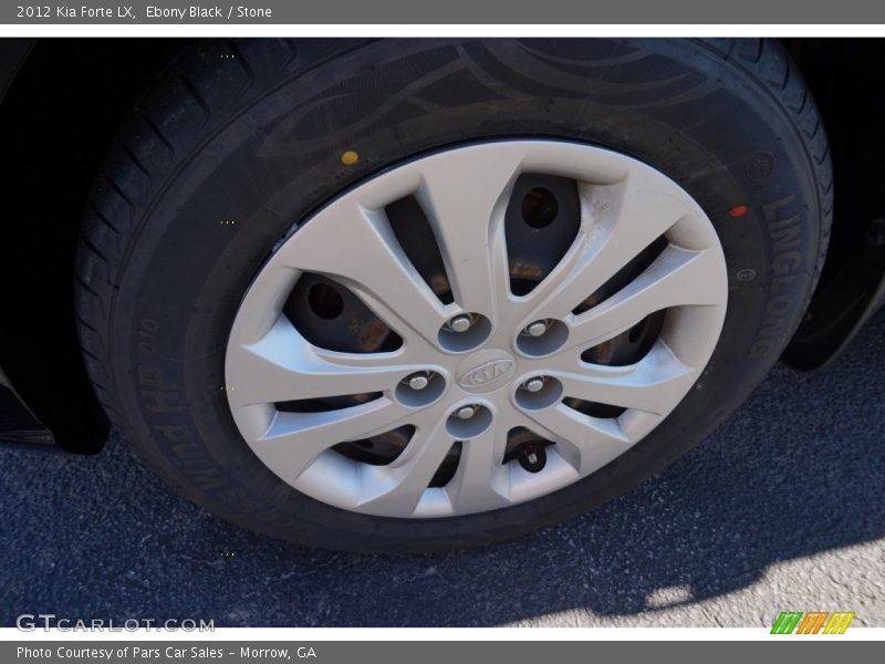 Ebony Black / Stone 2012 Kia Forte LX