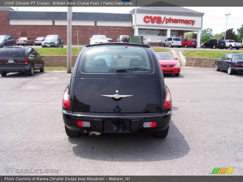 Brilliant Black Crystal Pearl / Pastel Slate Gray 2006 Chrysler PT Cruiser