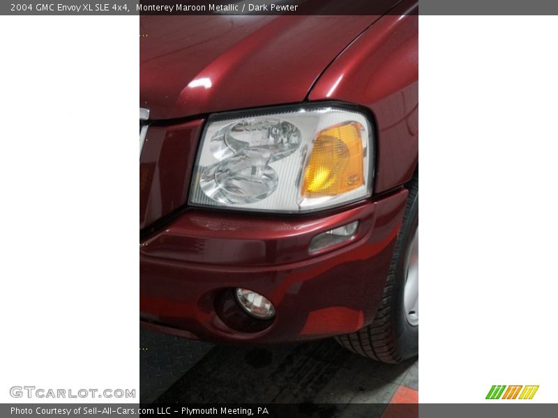 Monterey Maroon Metallic / Dark Pewter 2004 GMC Envoy XL SLE 4x4