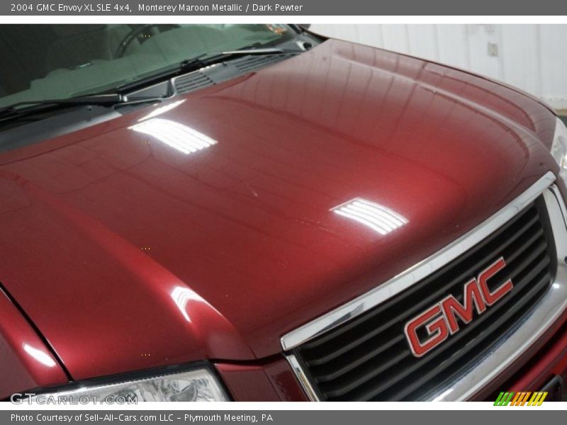 Monterey Maroon Metallic / Dark Pewter 2004 GMC Envoy XL SLE 4x4