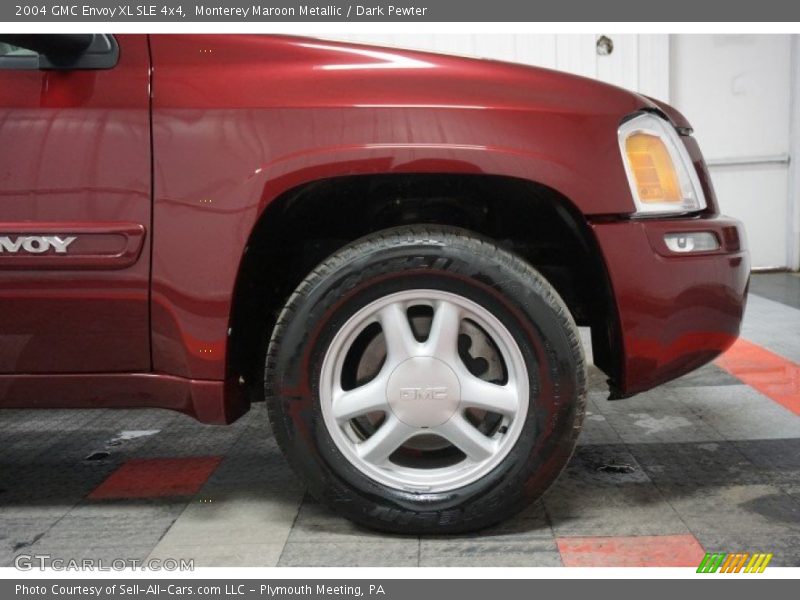 Monterey Maroon Metallic / Dark Pewter 2004 GMC Envoy XL SLE 4x4