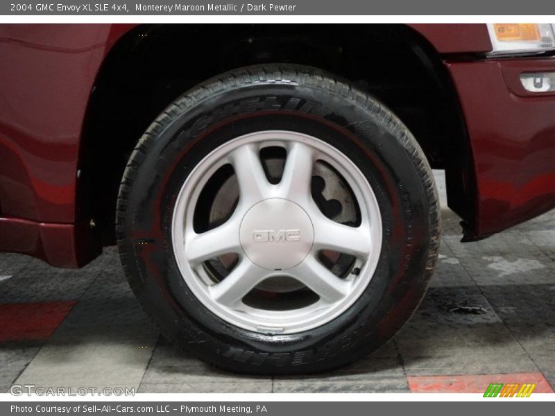 Monterey Maroon Metallic / Dark Pewter 2004 GMC Envoy XL SLE 4x4