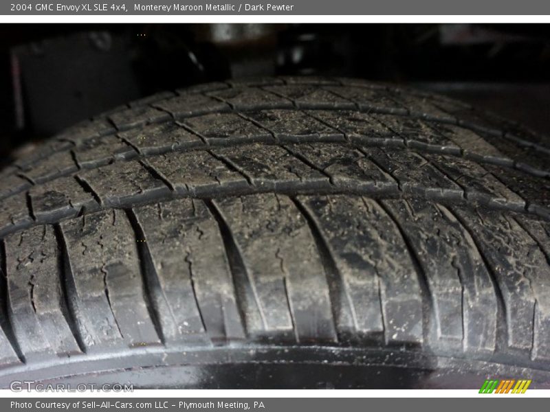 Monterey Maroon Metallic / Dark Pewter 2004 GMC Envoy XL SLE 4x4