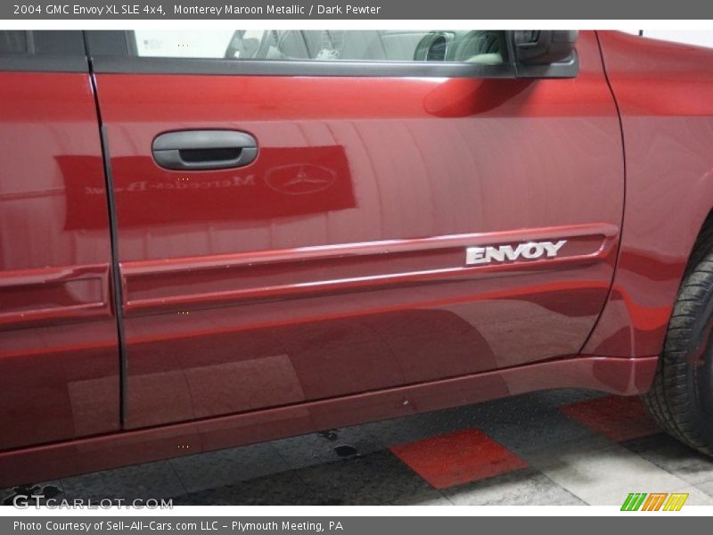 Monterey Maroon Metallic / Dark Pewter 2004 GMC Envoy XL SLE 4x4