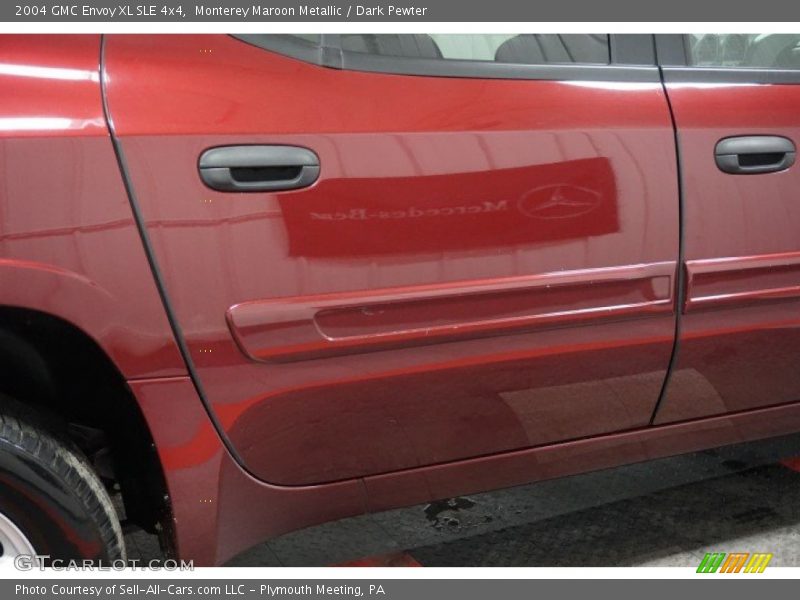 Monterey Maroon Metallic / Dark Pewter 2004 GMC Envoy XL SLE 4x4