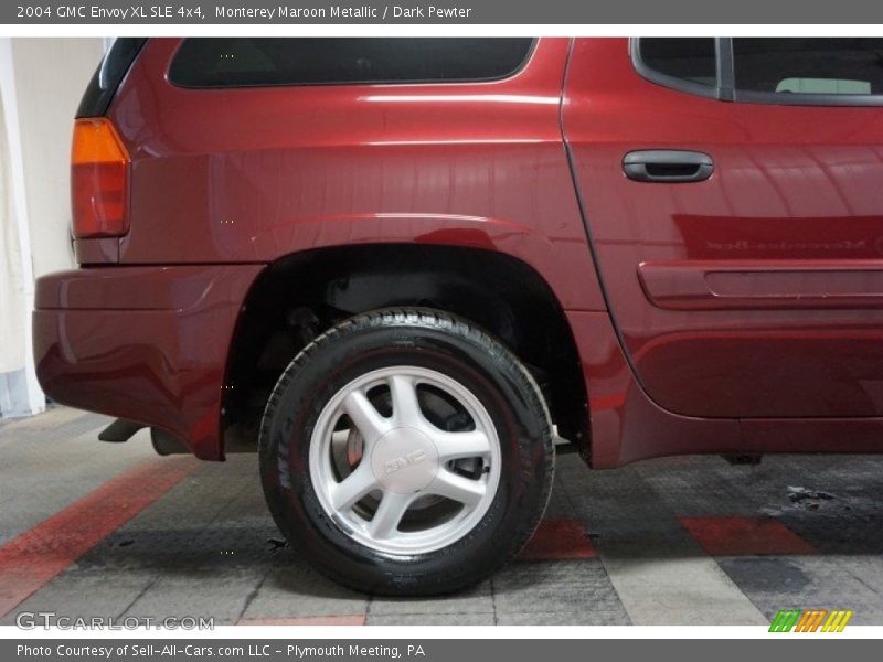 Monterey Maroon Metallic / Dark Pewter 2004 GMC Envoy XL SLE 4x4