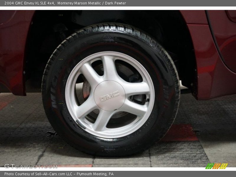 Monterey Maroon Metallic / Dark Pewter 2004 GMC Envoy XL SLE 4x4